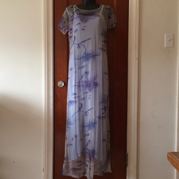 👗2 for $50👗 Vintage 1990’s Raindrops Dress - Picture 3 of 6